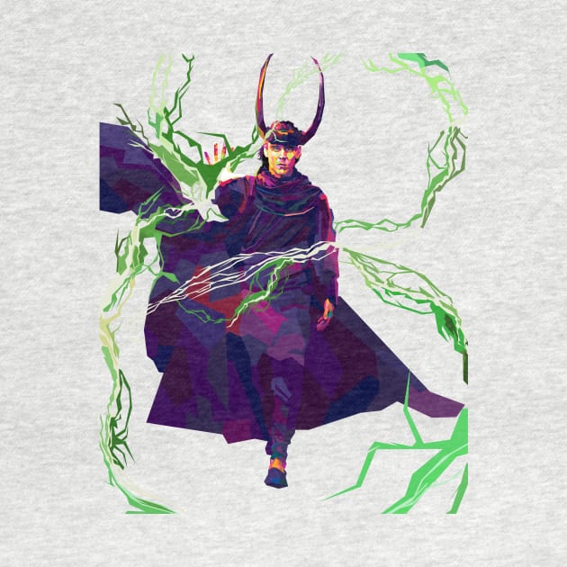 God Loki WPAP by awangwidyatama